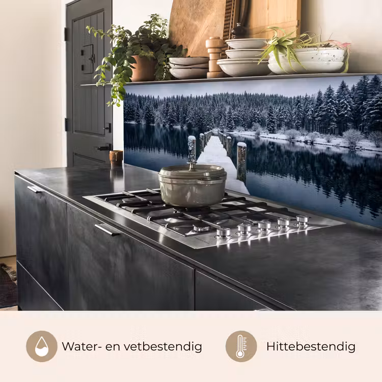 Steiger - Meer - Sneeuw - Bergen - Rustgevend keuken achterwand 2 middel -usp_NL