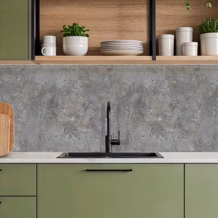 Stenen - Beton - Patronen keuken achterwand 2 middel 871 -sfeer3