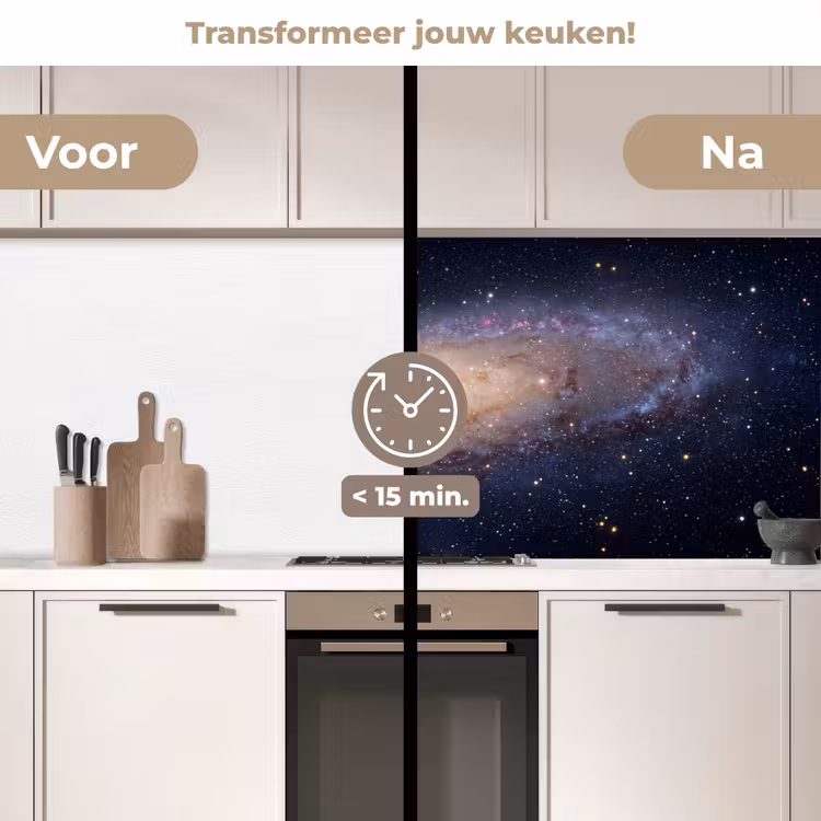 Keuken achterwand - Sterrenstelsel - Ruimte - Kosmos - Sterrenstelsel - Ruimte - Kosmos keuken achterwand 2 middel