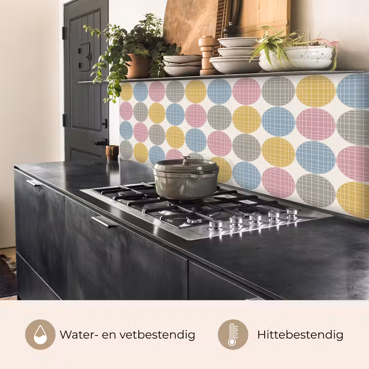 Stippen - Lijn - Patroon keuken achterwand 2 middel 871 -usp_NL