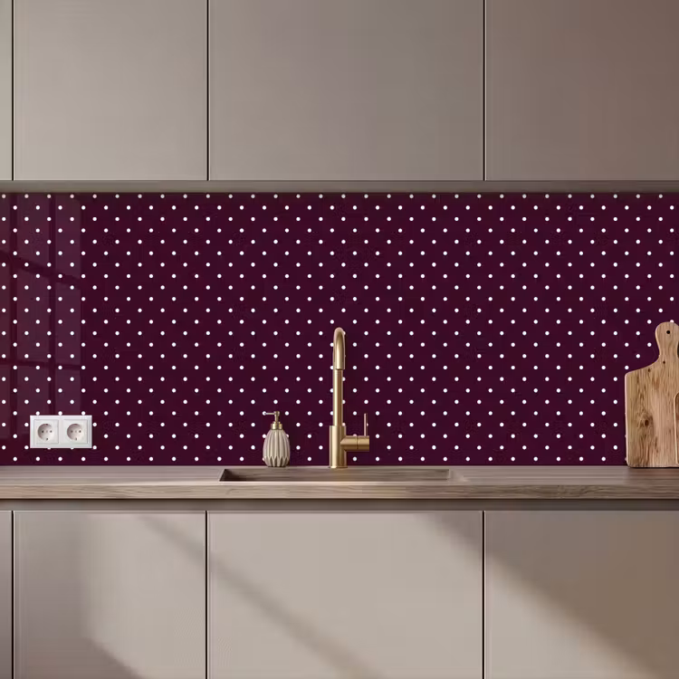 Stippen - Modern - Paars keuken achterwand 2 middel 871 zz_3dshopping
