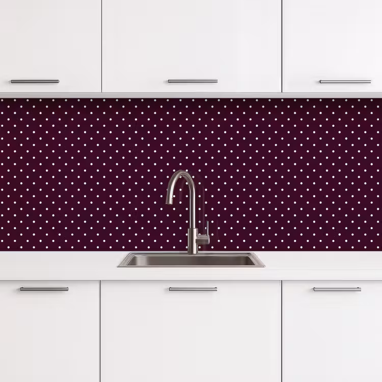 Stippen - Modern - Paars keuken achterwand 2 middel 871 -3d