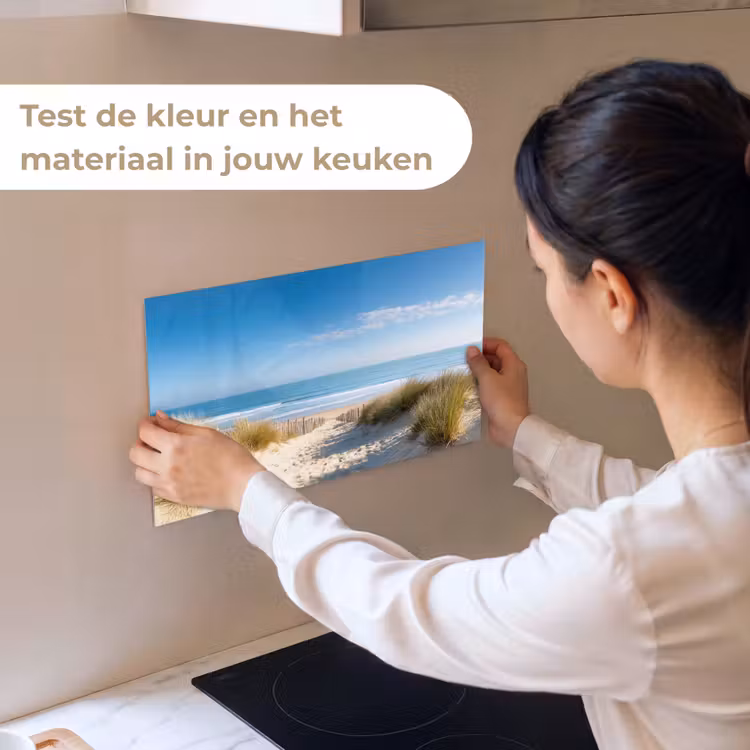 Strand - Zee - Duin - Zand - Zomer keuken achterwand sample klein -USP_sampleNL