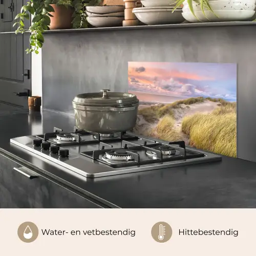 Strand - Zee - Duin - Zonsondergang keuken achterwand spatscherm klein -usp_NL