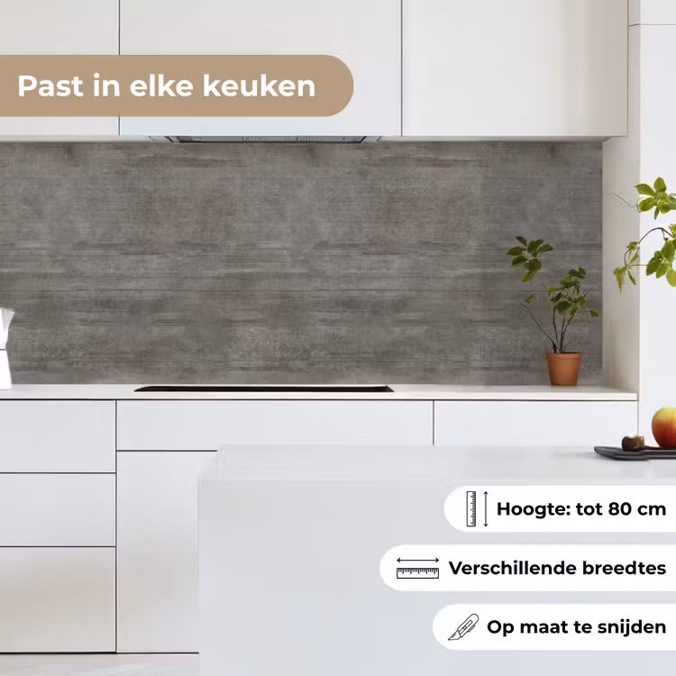 Structuur - Beton - Steen - Patronen keuken achterwand 2 middel 871 -sfeer4_NL