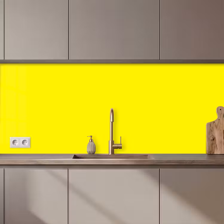 Sunshine - Glow - Geel keuken achterwand 2 middel 871 zz_3dshopping