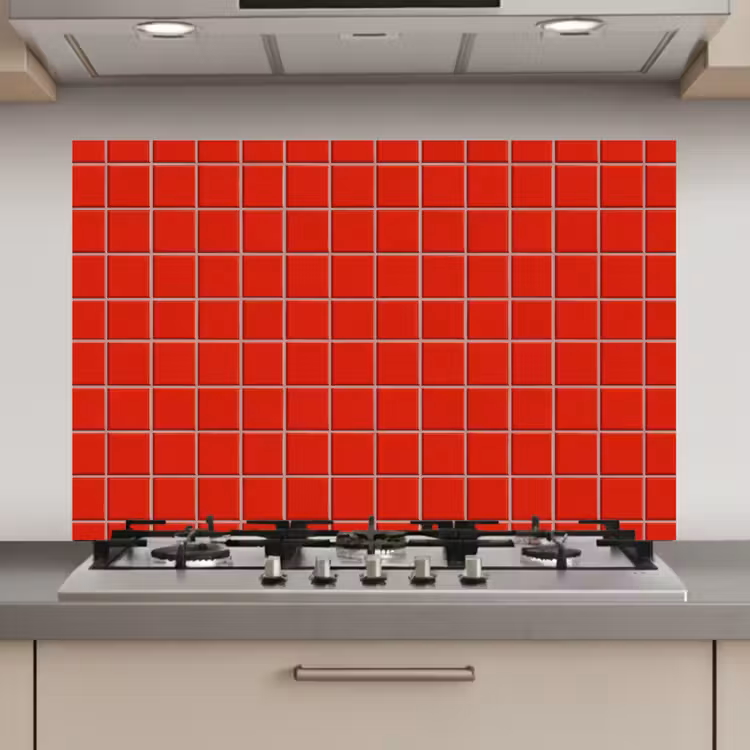 Tegel - Patroon - Kersen - Rood keuken achterwand spatscherm klein 900 -3d_website