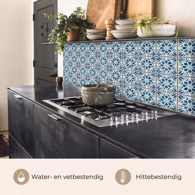 Tegel - Vintage - Patronen keuken achterwand 2 middel 871 -usp_NL