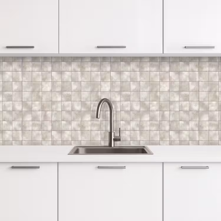 Tegels - Natuurlijk - Grijs keuken achterwand 2 middel 871 -3d