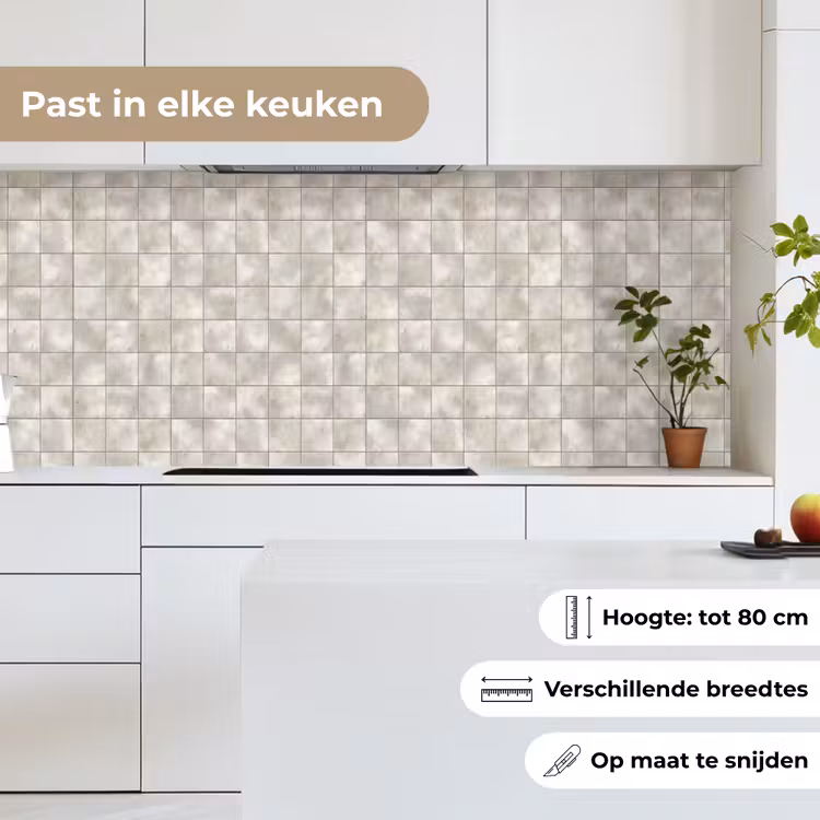 Tegels - Natuurlijk - Grijs keuken achterwand 2 middel 871 -sfeer4_NL