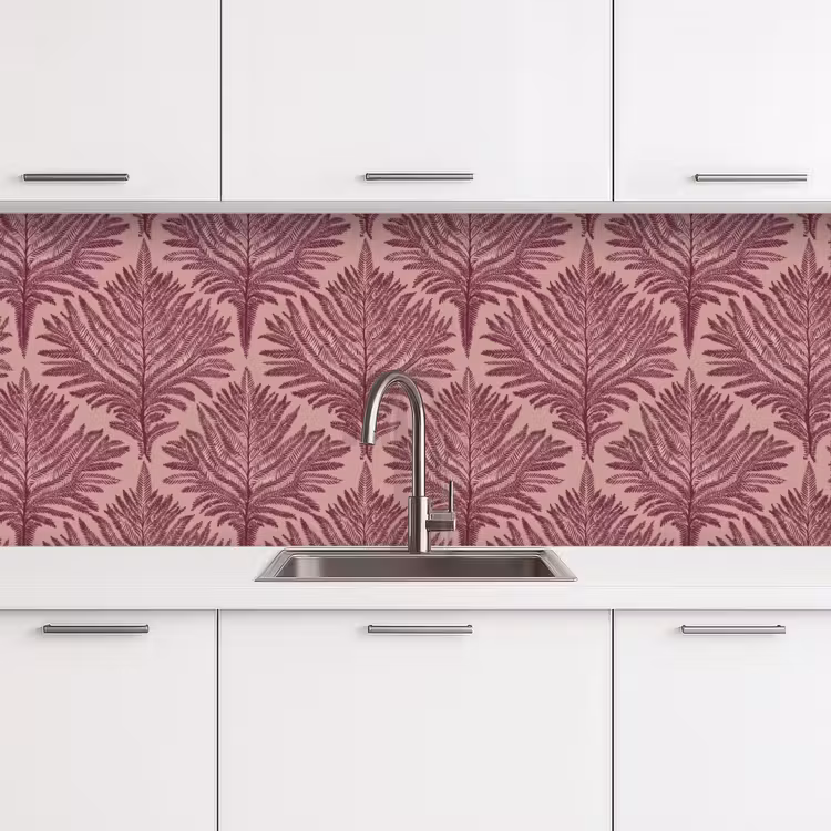 Varen - Patroon - Paars keuken achterwand 2 middel 871 -3d