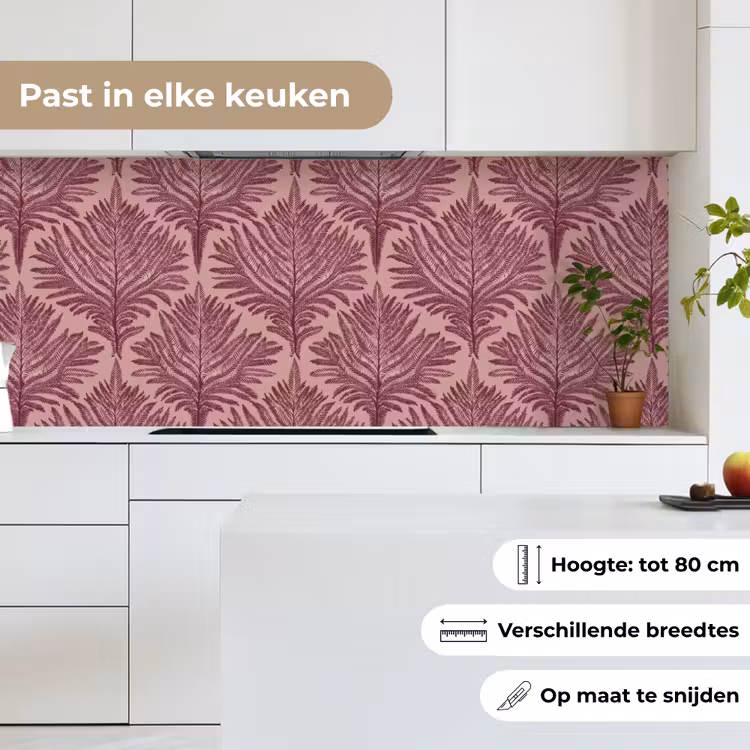 Varen - Patroon - Paars keuken achterwand 2 middel 871 -sfeer4_NL