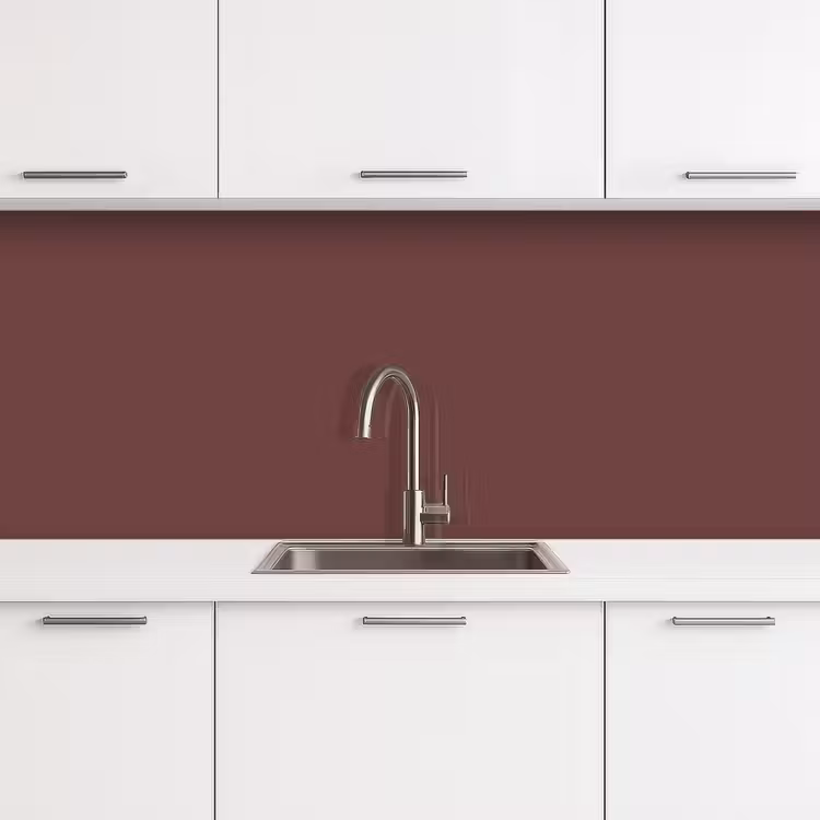 Velvet - Merlot - Rood keuken achterwand 2 middel 871 -3d