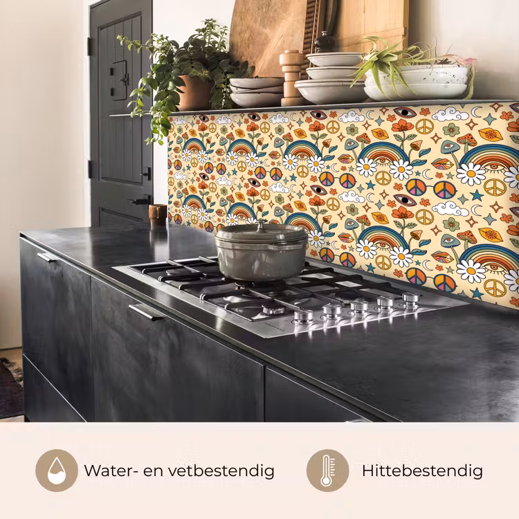 Vintage - Patronen - Zomer keuken achterwand 2 middel 871 -usp_NL