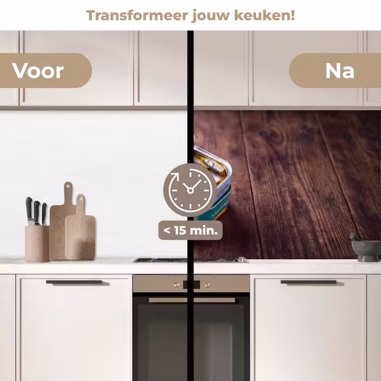 Keuken achterwand - Vis - Blikjes - Keuken - Vis - Blikjes - Keuken keuken achterwand 2 middel