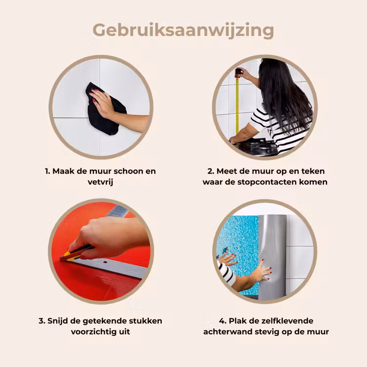 Vis - Oceaan - Strand - Turquoise - Natuur keuken achterwand 2 middel -gebruiksaanwijzing_NL