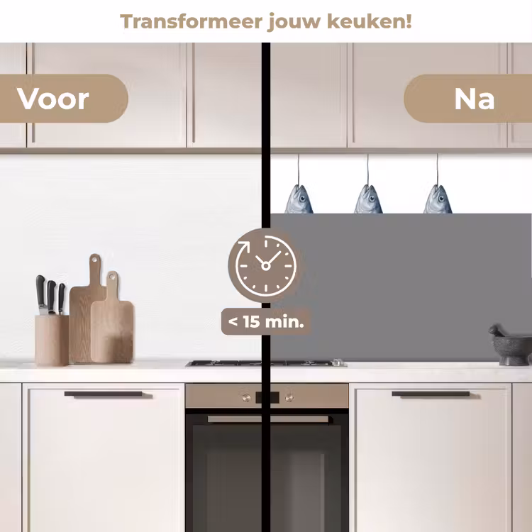 Vissen - Illustratie - Delfts - Blauw keuken achterwand 2 middel -voor-na2_NL