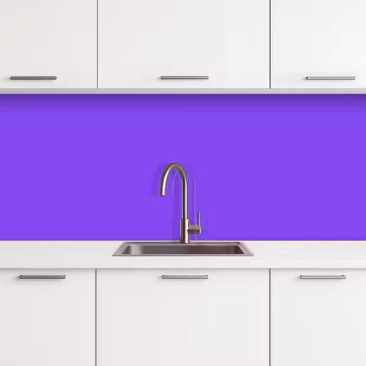 Vivid - Violet - Paars keuken achterwand 2 middel 871 -3d