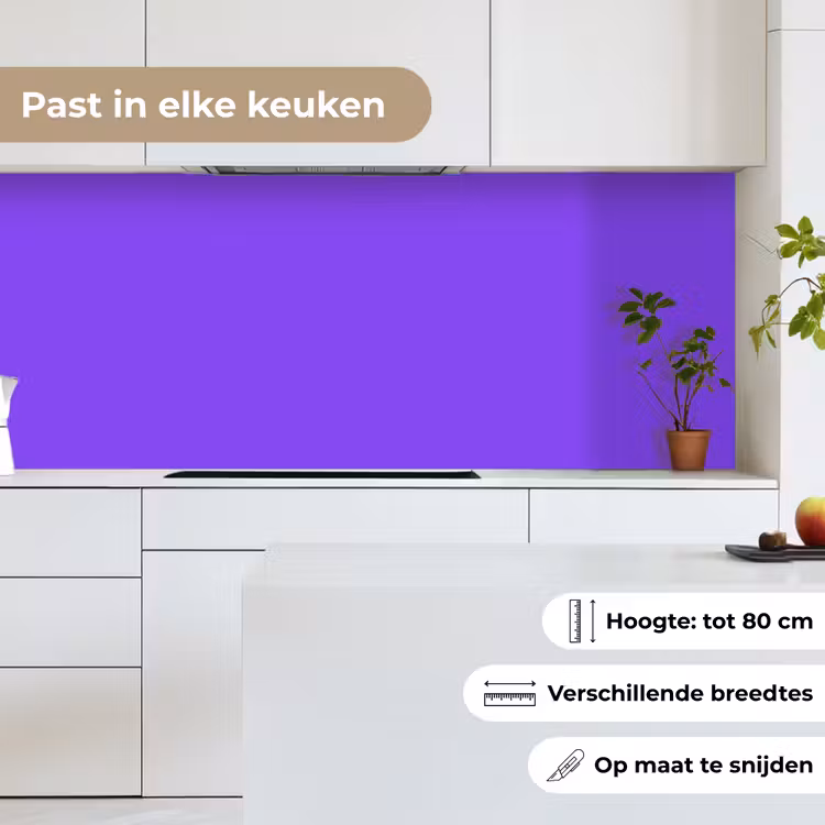 Vivid - Violet - Paars keuken achterwand 2 middel 871 -sfeer4_NL