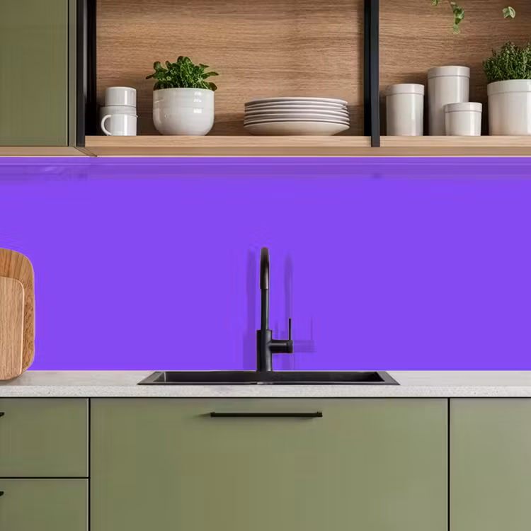 Vivid - Violet - Paars keuken achterwand 2 middel 871 -sfeer3