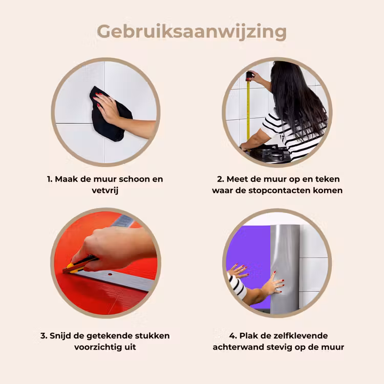 Vivid - Violet - Paars keuken achterwand 2 middel 871 -gebruiksaanwijzing_NL