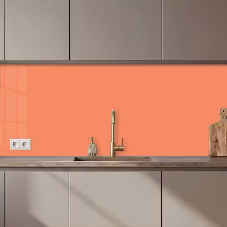 Warm - Clay - Terracotta keuken achterwand 2 middel 871 zz_3dshopping