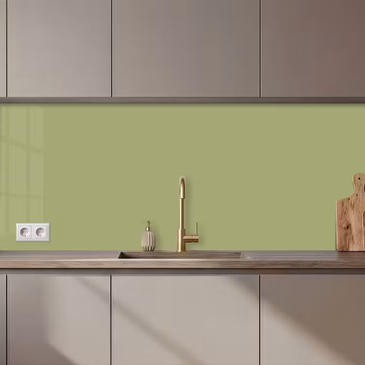 Whispering - Sage - Groen keuken achterwand 2 middel 871 zz_3dshopping