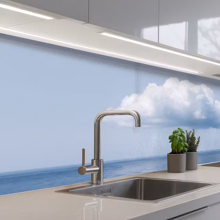 Keuken achterwand - Wolk - Regen - Natuur - Wolk - Regen - Natuur keuken achterwand 2 middel