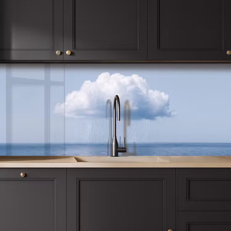 Keuken achterwand - Wolk - Regen - Natuur - Wolk - Regen - Natuur keuken achterwand 2 middel