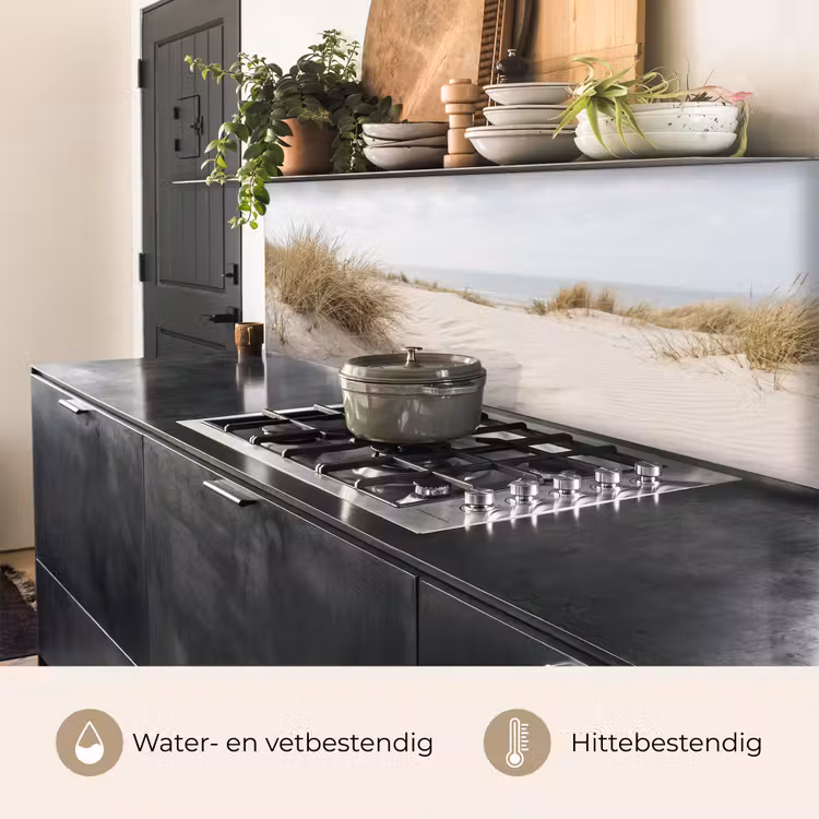 Wolken - Duinlandschap - Zand keuken achterwand 2 middel -usp_NL
