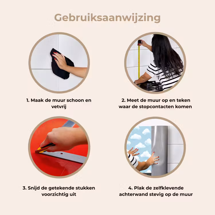 Wolken - Illustratie - Blauw keuken achterwand 2 middel 871 -gebruiksaanwijzing_NL