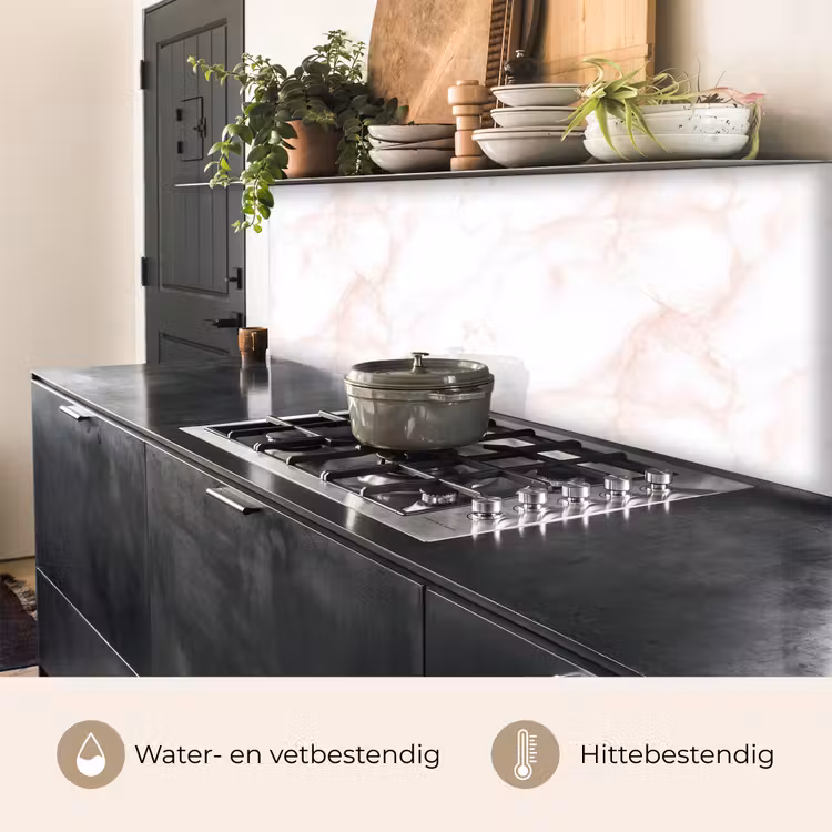Zalmroze - Marmer - Aders keuken achterwand 2 middel 871 -usp_NL