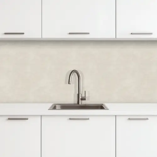Zandkleurig - Modern - Egaal keuken achterwand 2 middel 871 -3d