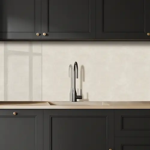 Zandkleurig - Modern - Egaal keuken achterwand 2 middel 871 -sfeer1