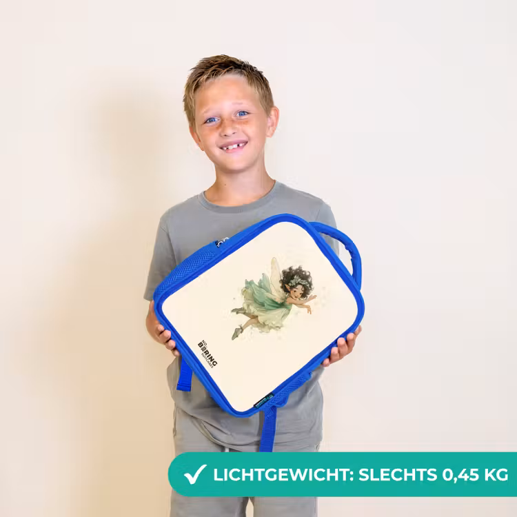 Dansende bosfee Kinderrugzak - Blauw middel -sfeer1_NL