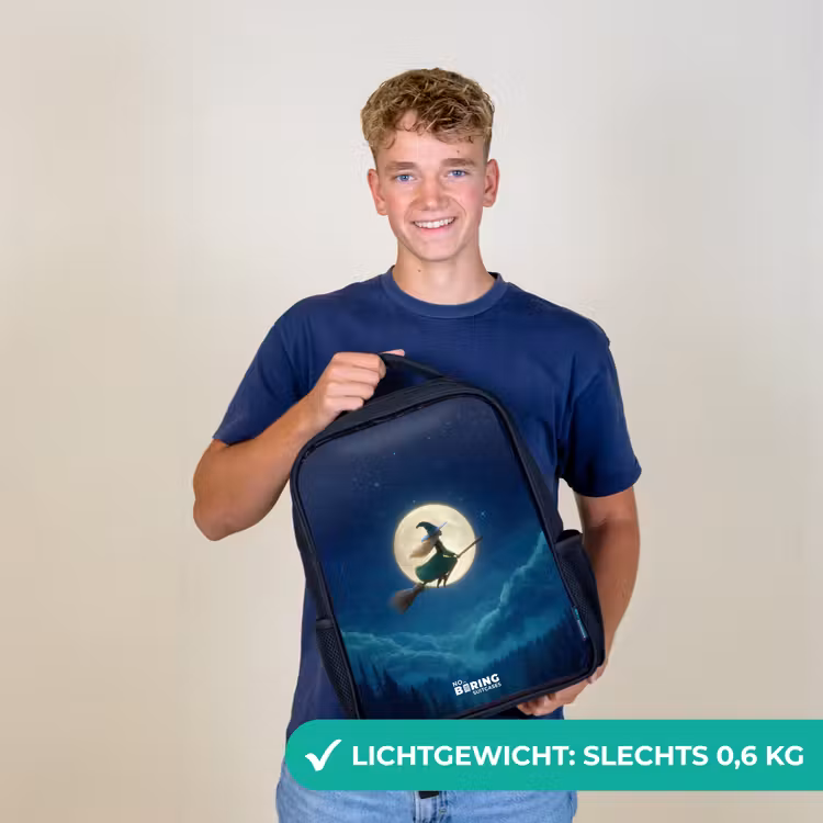 Nachtelijke Vlucht over het Woud Rugzak - Zwart middel -sfeer7_NL