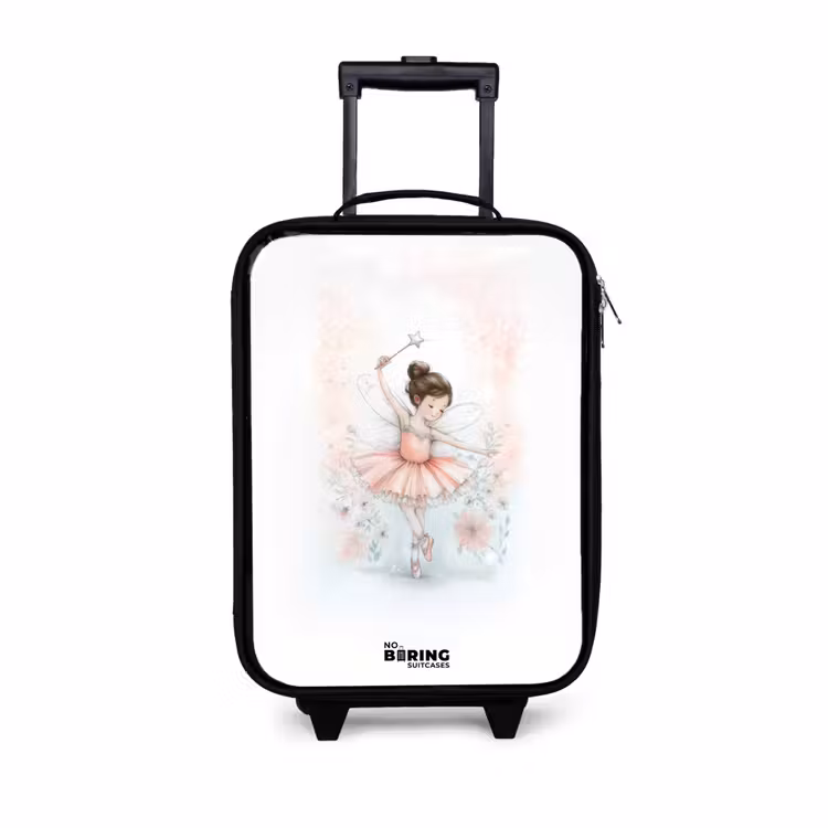 Ballerina - Elf - Fee Kinderkoffer - Zwart klein -3d