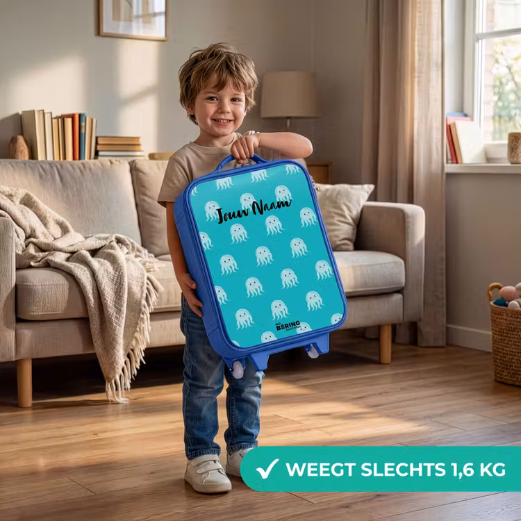 Kekke kwalletjes Kinderkoffer - Blauw klein -sfeer2_NL