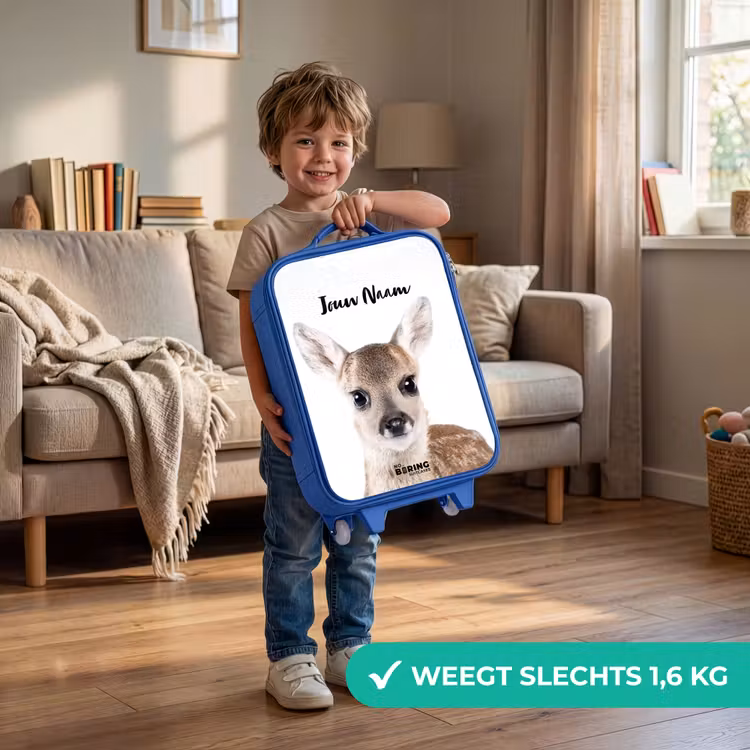Bambino Kinderkoffer - Blauw klein -sfeer2_NL