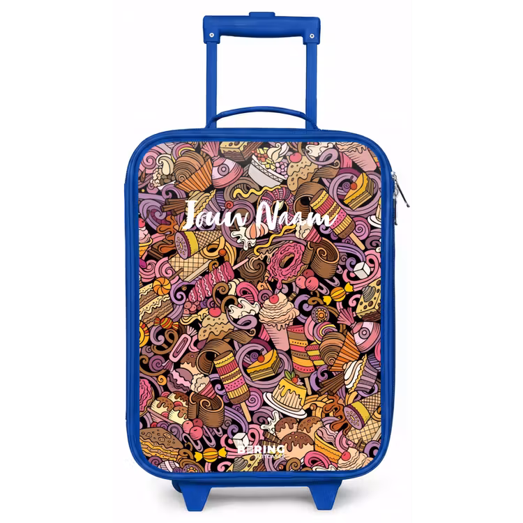 Sweet surprises Kinderkoffer - Blauw klein -zz3dotto
