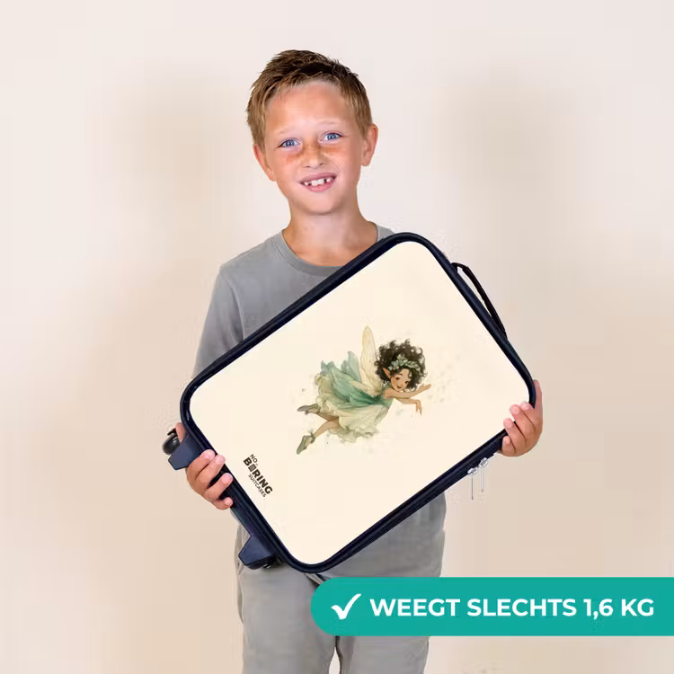 Dansende bosfee Kinderkoffer - Zwart klein -sfeer4_NL