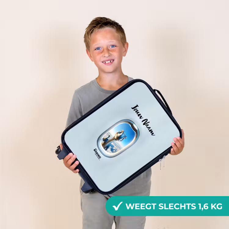 Delta dino Kinderkoffer - Zwart klein -sfeer4_NL