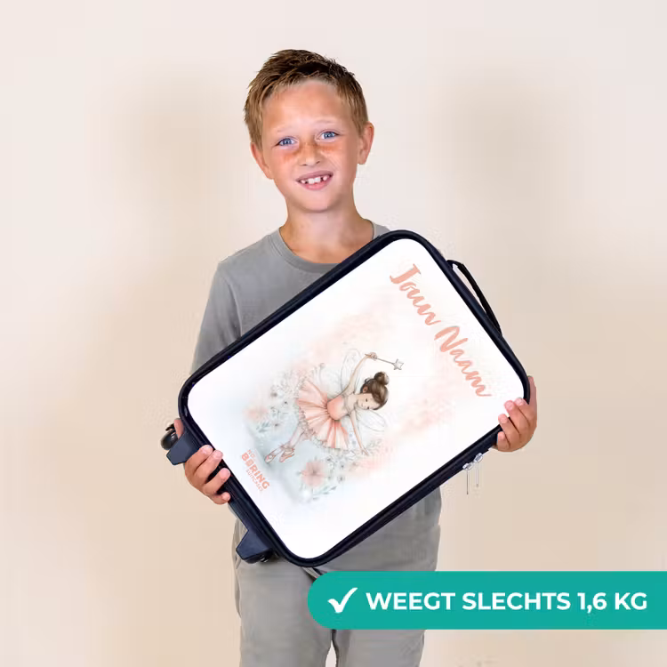 Ballerina - Elf - Fee Kinderkoffer - Zwart klein -sfeer4_NL