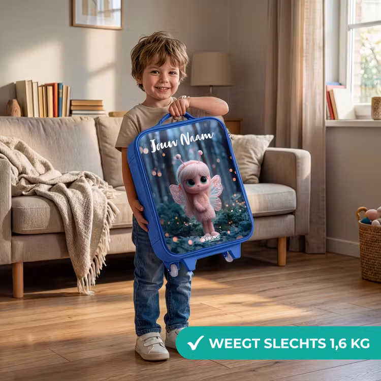 Fairy - Bos - Glitters Kinderkoffer - Blauw klein -sfeer2_NL