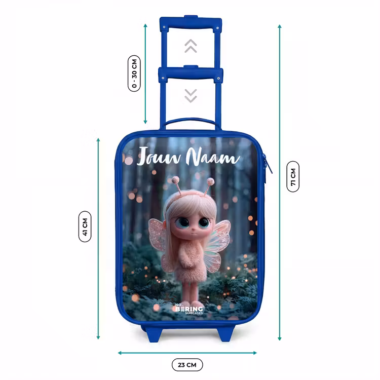 Fairy - Bos - Glitters Kinderkoffer - Blauw klein -productfoto_formaten