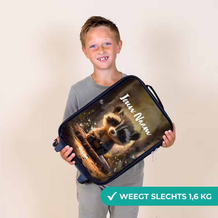 Bobby Bosboom Kinderkoffer - Zwart klein -sfeer4_NL