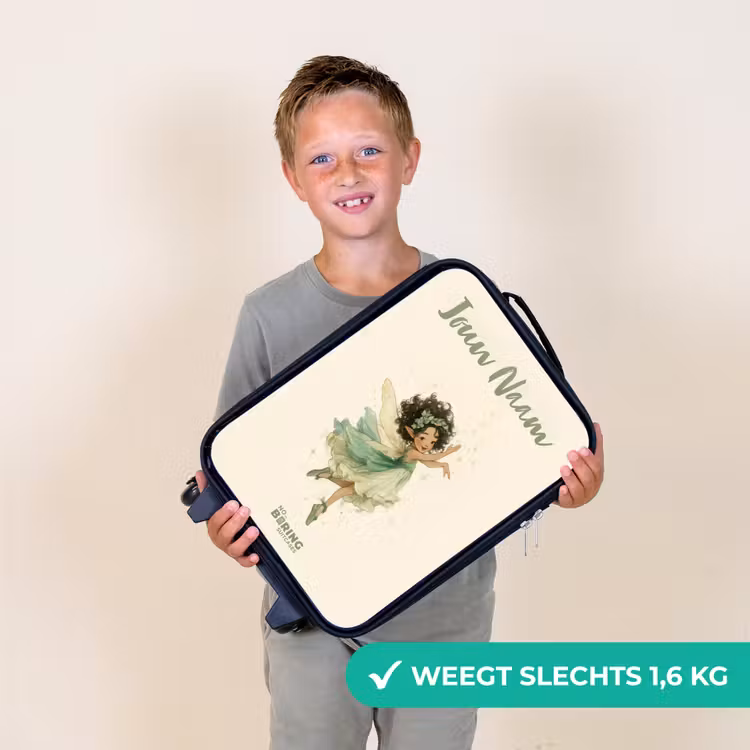 Dansende bosfee Kinderkoffer - Zwart klein -sfeer4_NL