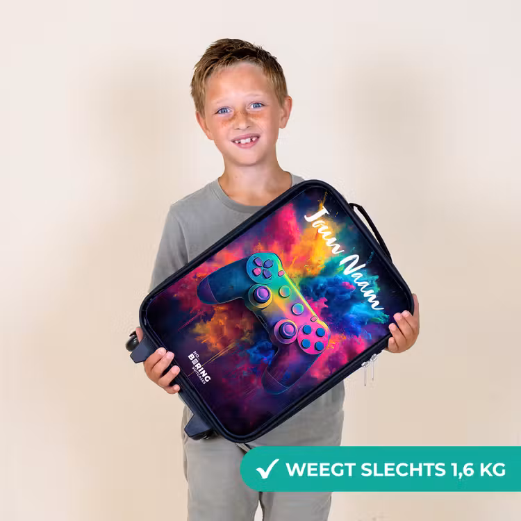 Game - Controller - Kleurrijk - Explosie Kinderkoffer - Zwart klein -sfeer4_NL