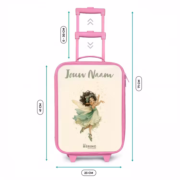 Dansende bosfee Kinderkoffer - Roze klein -productfoto_formaten