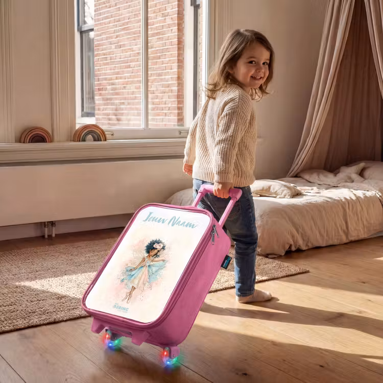 Elf - Ballet - Kleurrijk Kinderkoffer - Roze klein -sfeer1